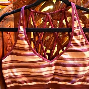 Womens xl sports bra razer back